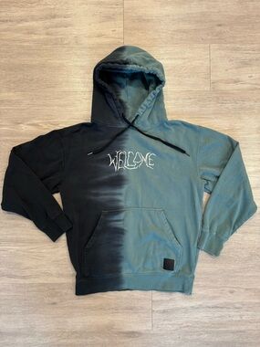 Welcome Chimera Black & Atlantic Green Hoodie